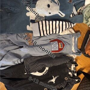 Baby Overalls and Rompers Set